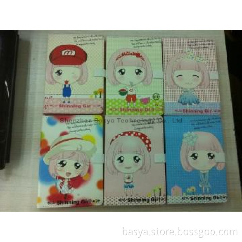Shinning girl iPad mini leather case, 6 designs